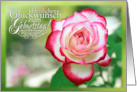 Herzlichen Glckwunsch zum Geburtstag! German Happy Birthday Roses card