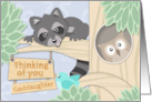 Thinking of you Goddaughter at Summer Camp with Woodland Creatures card