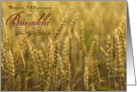 Best Wishes on Baisakhi - Golden Wheat Field card