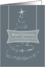 Sparkling Christmas Tree- Merry Christmas Son and Daughter in Law card