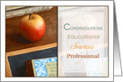 Congratulations Educational Services Professional card