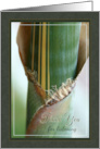 Bamboo Thank You For Listening with Verse Inside card