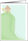 Housewarming party Home Sweet Home with House on a Hill card