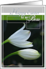 Happy Easter to My Boss with White Lilies card