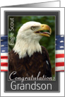 Eagle Scout Congratulations-Grandson card