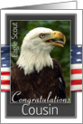 Eagle Scout Congratulations-Cousin card
