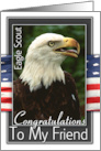 Eagle Scout Congratulations to a Friend card