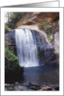 Linville Falls in North Carolina Blank Photo Card