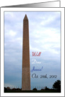 Congratulations Jennie-Washington Monument card