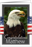 Congratulations Matthew-Eagle Scout Card