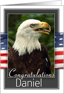 Congratulations Daniel-Eagle Scout Card