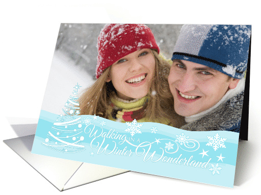 Winter Wonderland Christmas Photo card (1120768)
