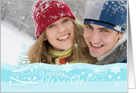 Winter Wonderland Christmas Photo Card