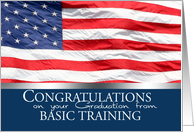 Congratulations on Graduation from Basic Training card