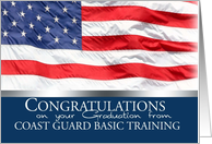 Congratulations on Graduation from Coast Guard Basic Training card