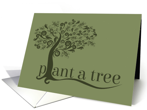Arbor Day Plant a Tree card (1334544)