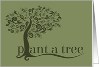 Arbor Day Plant a Tree card