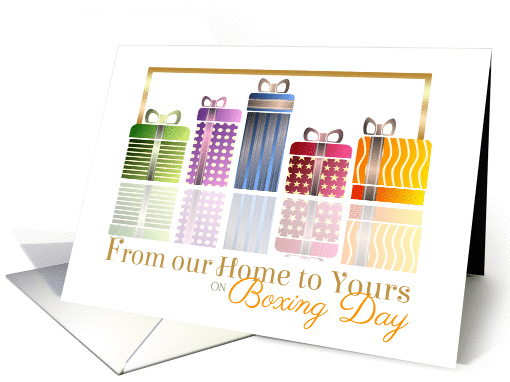 From our Home to Yours on Boxing Day- Colorful Gift... (1334600)