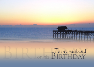 To My Husband on his...