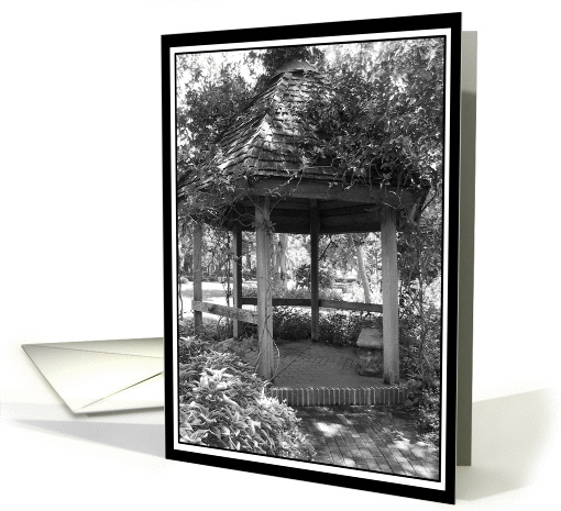 Thinking of You- Garden Gazebo card (414964)