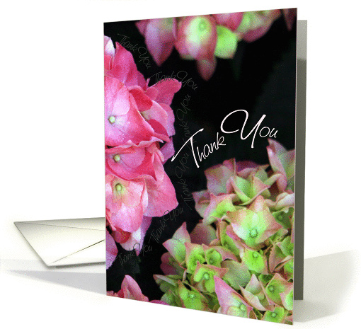 Thank You for Being My Maid of Honor - Hydrangea card (470419)