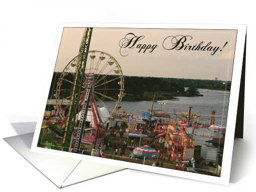 Florida Carnival Birthday card (510579)