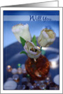 Will You be My Bridesmaid? Tulip Vase Photo card