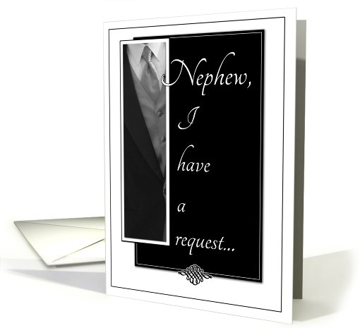 Will you be my Groomsman, Nephew card (673789)