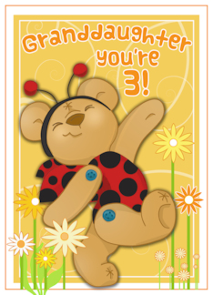 Button Bear Ladybug...