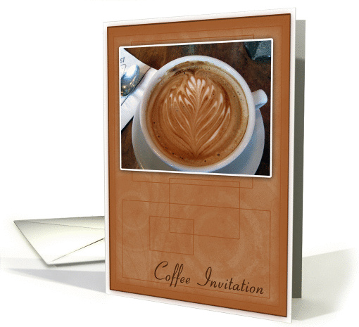 Coffee Invitation card (713328)