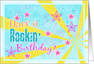Have A Rockin’ Birthday-Girl card