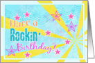 Have A Rockin’ Birthday-Girl card