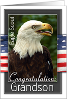 Eagle Scout Congratulations-Grandson card