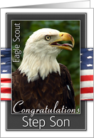 Eagle Scout Congratulations to Stepson card