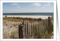 Atlantic City, New Jersey Beachside Photo card