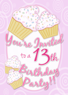 13th Birthday Party...