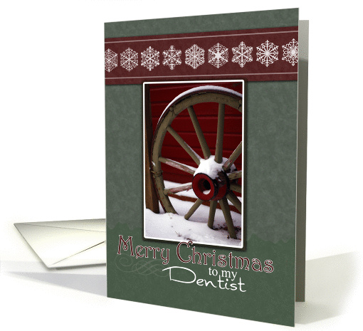 Merry Christmas to my Dentist card (992801)