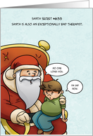 santa secret #635 card