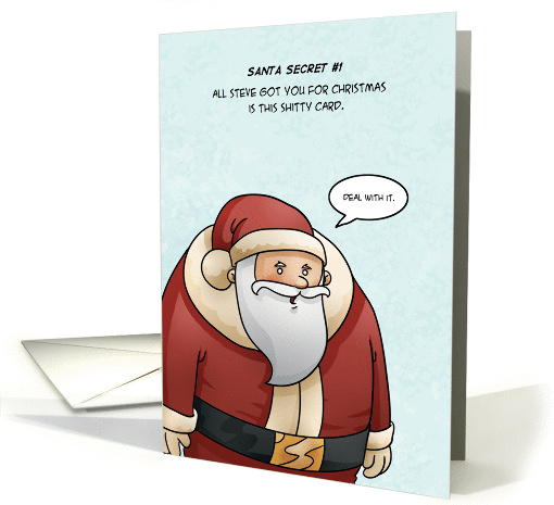 santa secret #1 card (365600)