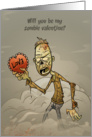 Zombie Valentine card