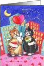 Cat Valentine (Bud & Tony) in the City card
