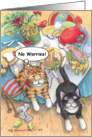 Cats Thinking of You (Bud & Tony) card