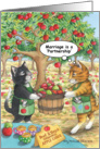 Cats Anniversary Partnership (Bud & Tony) card