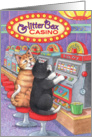 Cats Casino Birthday (Bud & Tony) card