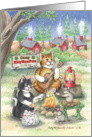 Camp Thinking Of You Cats (Bud & Tony) card