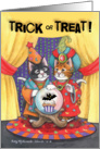 Trick Or Treat Halloween (Bud & Tony) card