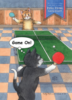 Cat Ping Pong...