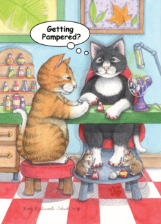 Manicure Cats...