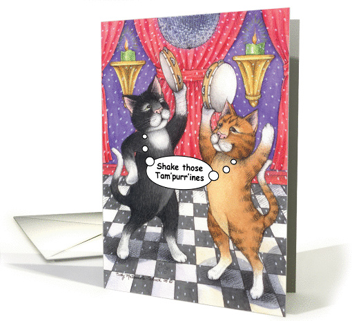 Cat 50th Birthday (Bud & Tony) card (1135796)