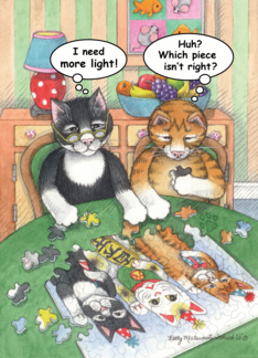 Old Cats Jigsaw...